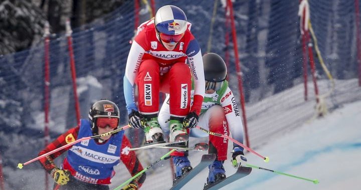 Deep Canadian ski cross team races at World Cup in Alberta ahead of Beijing