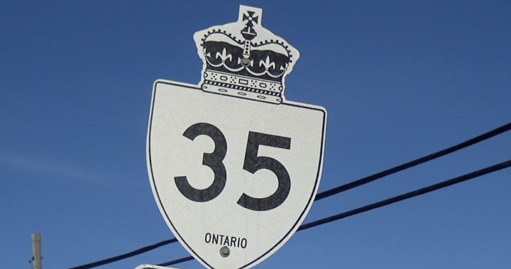Hwy. 35 south of Lindsay closed following collision – Peterborough