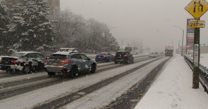 Winter storm expected to hamper travel across Hamilton, Niagara on Monday – Hamilton