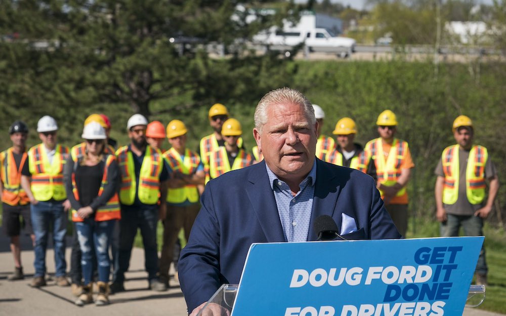 Ford Promises to Build New Highway 7 if Re-Elected