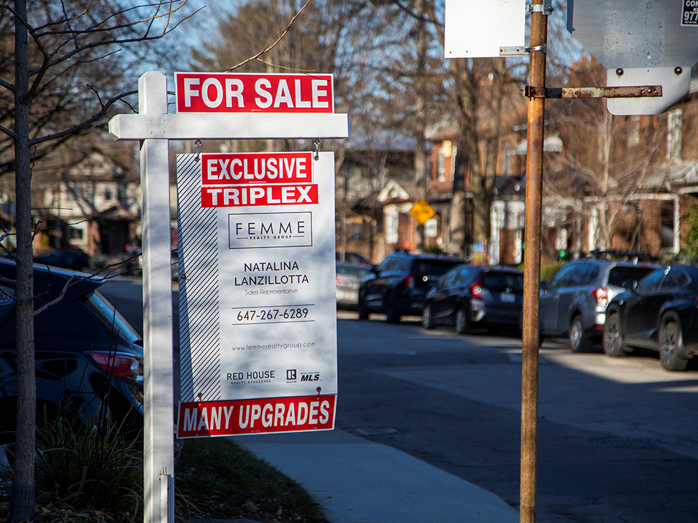 Toronto home prices fall as sales decline 49% in November