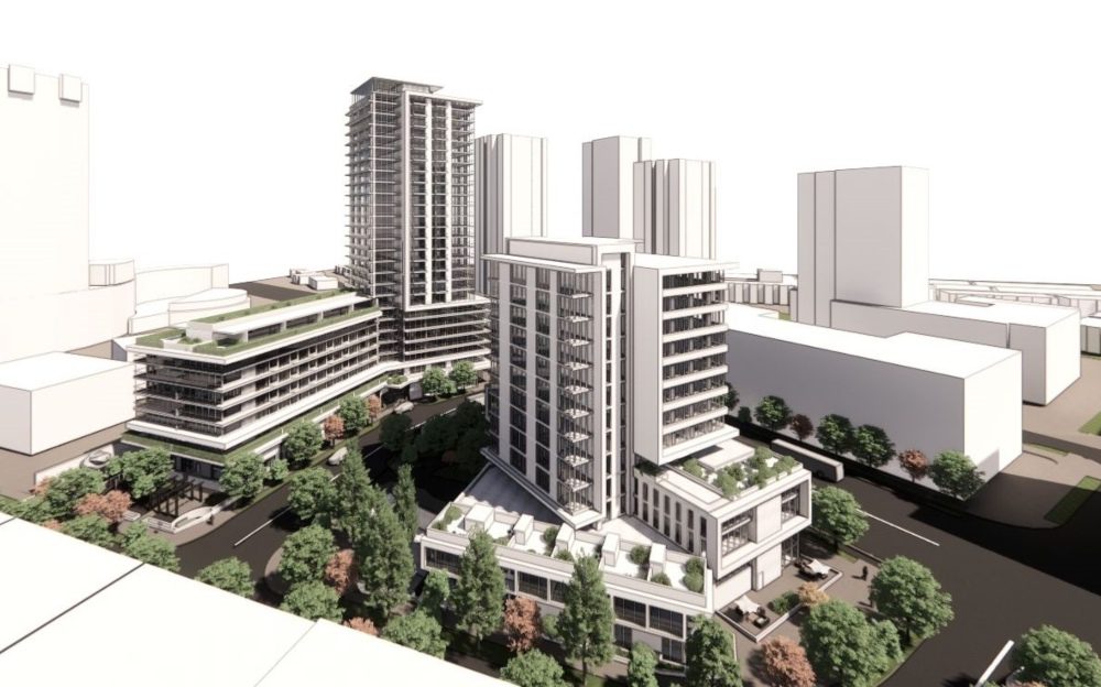 Chard Proposing 26-Storey Tower, 12-Storey Hotel in North Vancouver