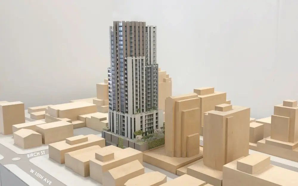 Divisive 28-Storey Broadway and Birch Rental Tower Begins Construction
