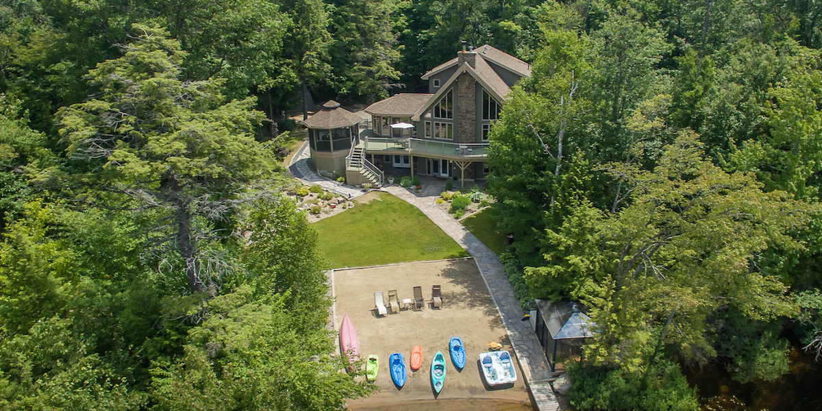 Family Cottage Sits On Scenic Stretch Of Stewart Lake