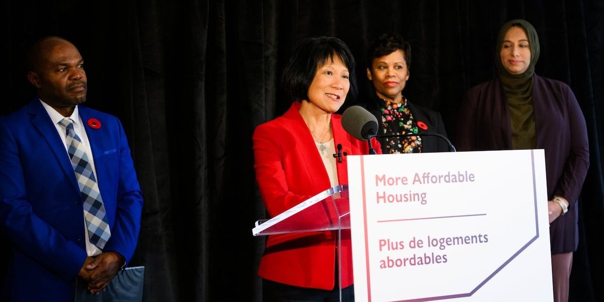 Toronto Announces Federal Funding For Over 40 Affordable Homes